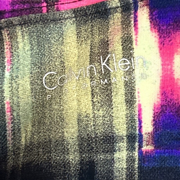 Calvin Klein Performance Leggings Quick Dry Abstract Multicolor Size XSmall Used - Picture 6 of 7